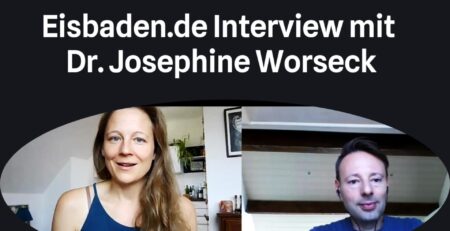 Eisbade Interview mit Josephine Worseck und Constantin Falcoianu dem Chief Ice Officer